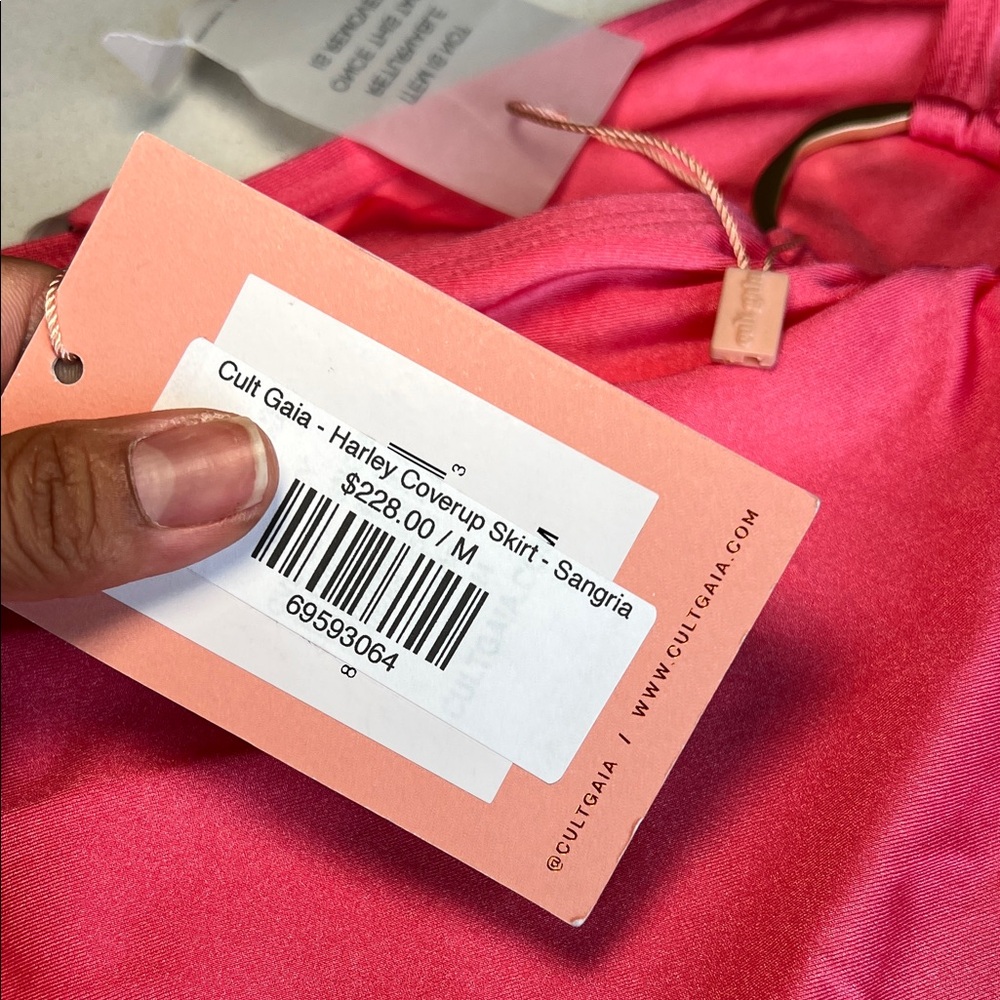 NWT Cult Gaia Pink Bikini Set - Picture 3 of 9